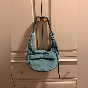 ATHLETA All About Small Crossbody Hobo Bag Trillium Green NWT